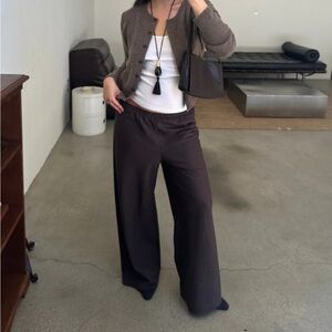 Era (new cool brand) James Pant in Choc suiting twill new good Row Gala Similar!